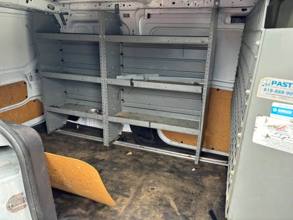 2014 FORD TRANSIT CONNECT CARGO VAN WITH SHELVING - $5,00063624504418433123