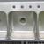 Stainless 3 Basin Commercial Sink Excellent Condition! 2 thumbnail