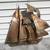 Vintage Copper Junk Ship,    Copper Ship Wall Hanging 1 thumbnail