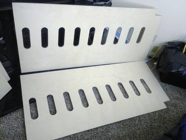 Sprinter Wood Bed Platform, Baltic Birch 1