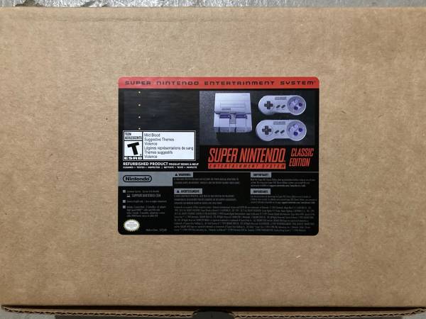 [Factory Refurbished] Super NES Classic 1