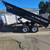 Dump trailer 7x14 x25-in high. Heavy duty lowboy 1 thumbnail