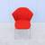 Contemporary Modern EOOS for Coalesse Capa Stackable Red Guest Chair 9 thumbnail