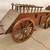 Unique Vintage (Handmade) Wood Stagecoach Coffee Table / Lamp 3 thumbnail