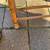 Set of 3 vintage tortoiseshell bamboo folding chairs A207 20 thumbnail