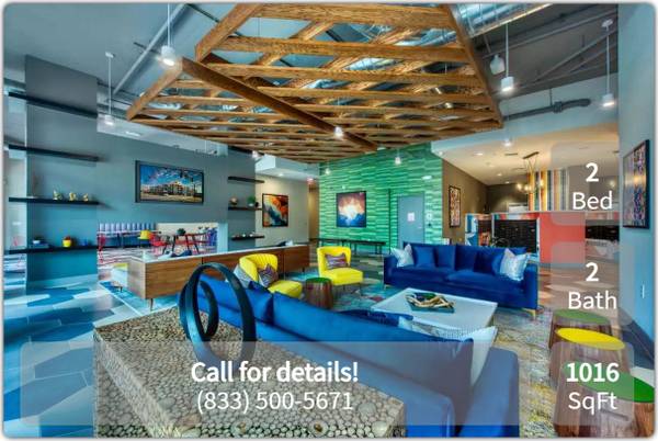 $2,232 / 2hab - 1016ft2 - Edificio de lujo magnífico. 2 habitaciones, 2 baños, 1016 pies cuadrados. ¡Pase hoy mismo! (Phoenix)63623945367553122