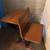 Antique wooden school desk 1 thumbnail