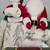 David Hamberger Santa & Mrs Claus in Sleigh with 4 Reindeer 1 thumbnail