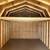 12x28 Lofted Portable Garage 3 thumbnail
