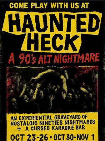 FINAL CASTING 90s Alt- Haunted Heck Attraction 1