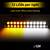 Auto EMERGENCY STROBE 12-LED White/Amber multi-flash pattern 6 thumbnail