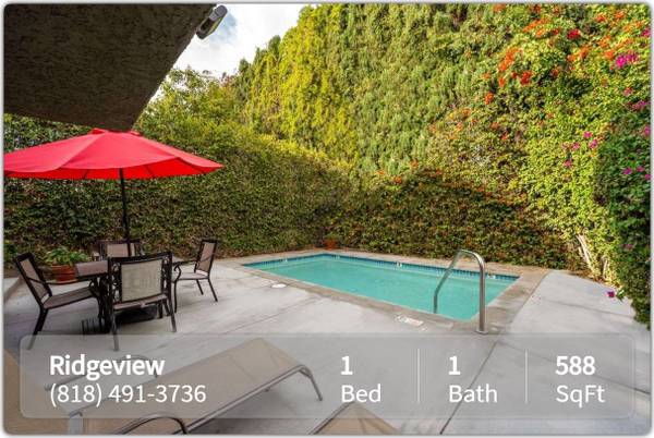 $1,923 / 1br - 588ft2 - Embrace style. Discover our unique living spaces. (Northridge - Close to Northridge Fashion Mall)63701015531265121