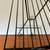 Mid Century Shelf Plant Stand 2 Tier Metal Wire Gold Star Burst 6 thumbnail
