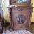 Hand Carved German Black Forest Display Cabinet Curio Vitrine Shelves 4 thumbnail