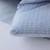 SLEEPBELLA 600TC Reversible COMFORTER SET Baby Blue/Navy KING 3 thumbnail