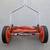 American 14" orange 5 blade hand-reel manual push lawn grass mower 2 thumbnail