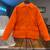 Woolrich Blaze Orange Down Coat 1 thumbnail
