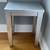 Silver Painted Wooden Side Table 2 thumbnail