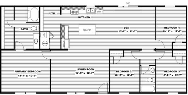$85,000 / 4br - SALE!!! 4 Bedroom 2 Bath Doublewide $85,000 (Abilene)63810575646849124