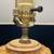 Vintage Italian Rococo-Style Carved Wood Lamp, c.1950’s 6 thumbnail