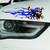 Skeleton Blue Skull Autocollant Sticker Decal Auto MOTO Bateau VR Vtt 2 thumbnail