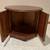 Mid Century End Table Hexagon Round Top 3 thumbnail