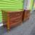 Pair of vintage cherry basset 5 drawer French provincial night stands 4 thumbnail