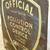 Vintage Pollution control Hazard metal Sign 6 thumbnail