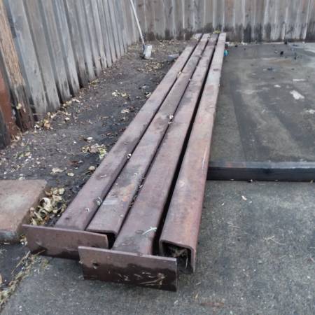 Metal post 1