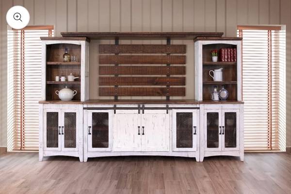 Rustic entertainment center 1