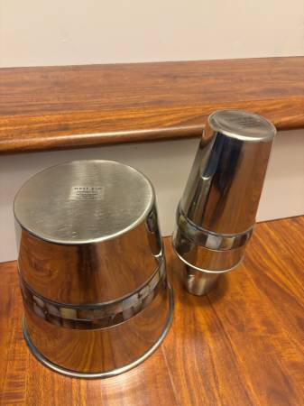 West Elm Ice Bucket and Shaker - $3063471470759043123