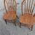 Antique  Farmhouse Pair of Children  Chairs 1 thumbnail