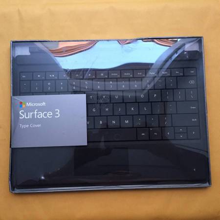 BRAND NEW Microsoft Surface 3 Mechanical KB Type Cover - Black 1