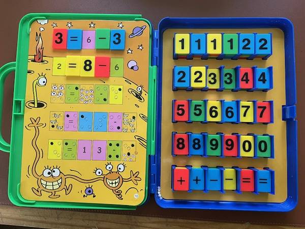 Math Punch Card Learning Toy 1