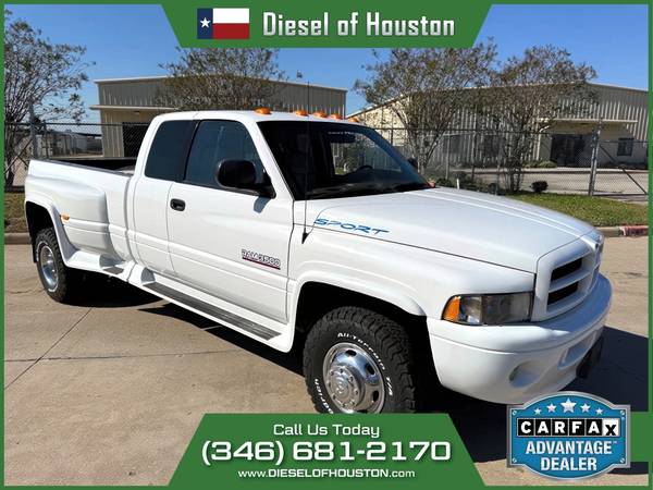 2000 Dodge Ram 3500 Sport 4x4 6spd Manual 5.9L CUMMINS DIESEL H.O - $38,995 (DIESEL OF HOUSTON)63621119972993122
