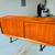 Nice Mid Century danish Modern Teak Sideboard Credenza Cabinet 5 thumbnail