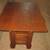 Antique tilt top table/bench 5 thumbnail