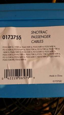 Peerless Tire Chains #0173755 1