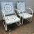 Mid Century Chair (2) Metal Outdoor Patio SET... 2 thumbnail