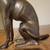 9” Solid Bronze Italian Greyhound Whipet Dog Sculpture 4 thumbnail