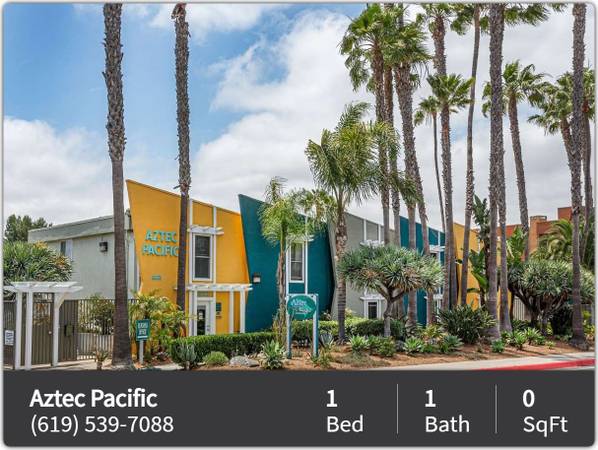 $1,895 / 1br - 500ft2 - ¡Quédate cerca de la acción y encuentra paz en tu oasis privado! (San Diego)63819180875137121
