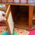 COCKTAIL coffee TABLE Ornate Wood Storage Cabinet Vintage Furniture 4 thumbnail