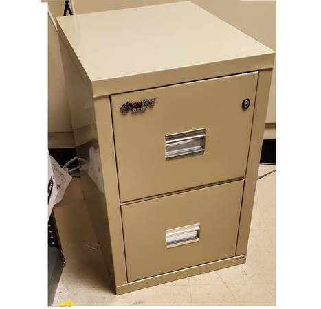 FireKing Turtle 2-Drawer Vertical File Cabinet, Fire Resistant, Letter 1