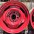 Red 14 Inch x 5 Steel Wheels, 4 Lug on 5 Inch Pattern 4 thumbnail