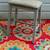 BENCH STOOL Gray Kitchen Desk Workshop Chair Seat Cushioned Furniture 5 thumbnail
