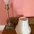 Set of TWO 16" Tall Vintage Crystal Lamps with Shades 11 thumbnail