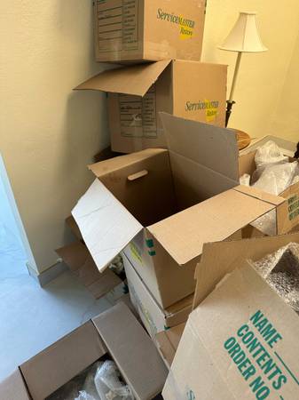 Do you need moving boxes and bubble wrap? 1