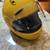 BRIGHT YELLOW MOTORCYCLE HELMET, SIZE M, ARAI PLATIMUM 4 thumbnail