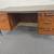 Mid-century Modern Office Desk with Chrome Trim 9 thumbnail