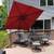 NEW - 8 ft Cantilever Patio Umbrella with base 3 thumbnail